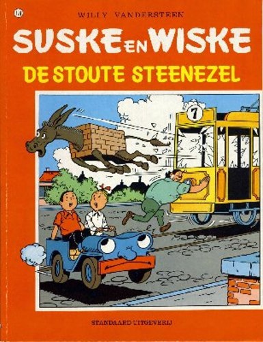 Suske en Wiske 178 - De stoute steenezel, Softcover, Vierkleurenreeks - Softcover (Standaard Uitgeverij)