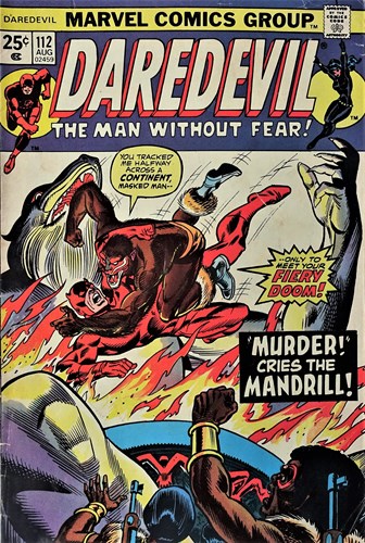 Daredevil (1964-2011) 112 - Murder cries the Mandril, Softcover (Marvel)