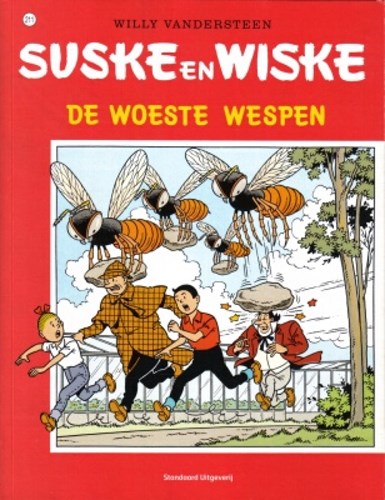 Suske en Wiske 211 - De woeste wespen, Softcover, Vierkleurenreeks - Softcover (Standaard Uitgeverij)