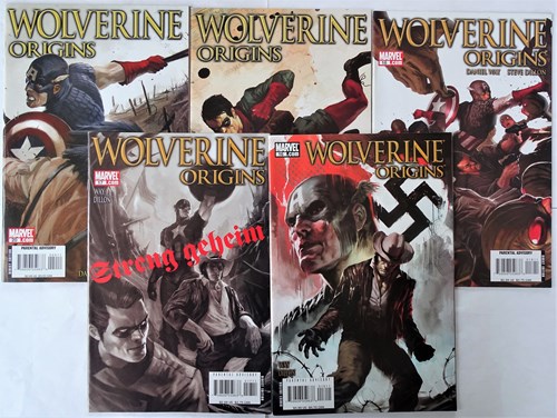 Wolverine - Origins  - Our War 1-5 compleet, Softcover (Marvel)