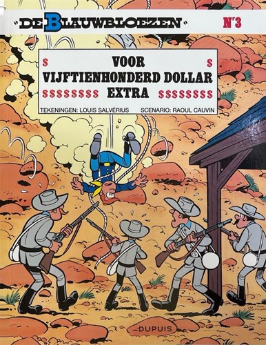 Blauwbloezen, de 3 - Voor vijftienhonderd dollar extra, Softcover (Dupuis)