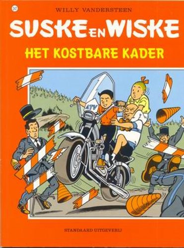 Suske en Wiske 247 - Het kostbare kader, Softcover, Eerste druk (1996), Vierkleurenreeks - Softcover (Standaard Uitgeverij)