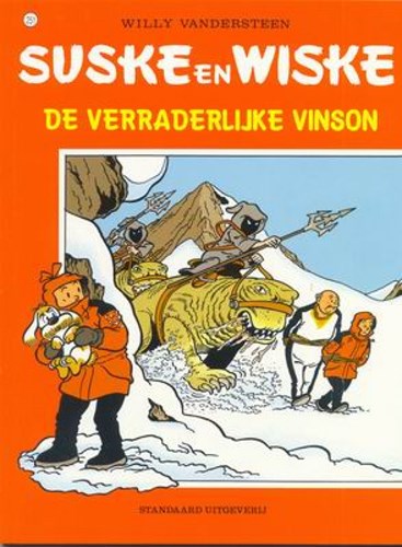 Suske en Wiske 251 - De verraderlijke Vinson, Softcover, Eerste druk (1997), Vierkleurenreeks - Softcover (Standaard Uitgeverij)