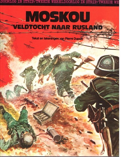 Tweede Wereldoorlog in Strip, de 4 - Moskou, veldtocht naar Rusland, Softcover (Amsterdam Boek)