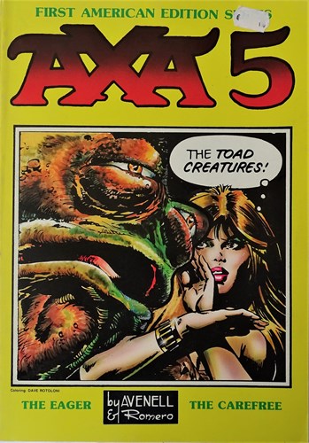 Axa - First American Edition Series 5 - The Eager + The Carefree, Softcover (Eclips Comics)