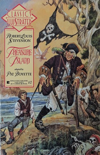 Classics Illustrated (1990-1992) 17 - Treasure Island, Softcover (First Publishing)