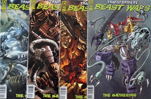 Transformers - Beast Wars  / Gathering, the 1-4 - The Gathering - Complete serie, Issue (IDW Publishing)