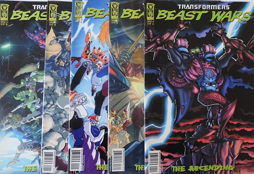 Transformers  - Beast Wars The Ascending 1a/b-4 compleet, Softcover (IDW (Publishing))