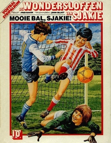 Wondersloffen van Sjakie, de 10 - Mooie bal, Sjakie !, Softcover, Eerste druk (1984) (Oberon)