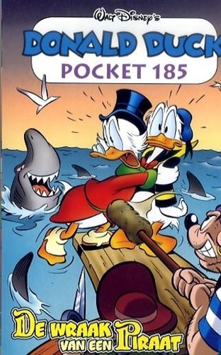 Donald Duck - Pocket 3e reeks 185 - De wraak van een piraat, Softcover (Sanoma)