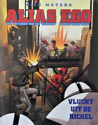 Alias Ego  - Deel 1 en 2 compleet, Softcover, Eerste druk (1993) (Big Balloon)