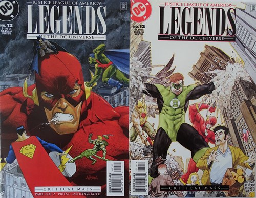 Legends of the DC universe  - Critical Mass deel 1-2 compleet, Softcover (DC Comics)