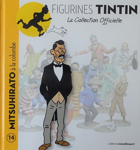 Figurines Tintin 14 - Mitsuhirato à la colombe, Hardcover (Moulinsart)