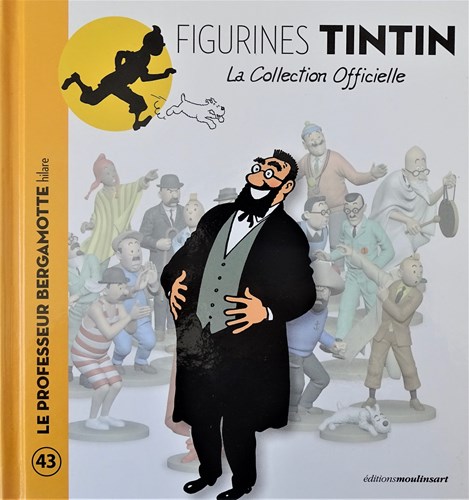 Figurines Tintin 43 - Le Professeur Bergamotte, hilaire, Hardcover (Moulinsart)