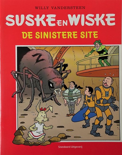 Suske en Wiske - Educatieve uitgaven  - De sinistere site - Kennisnet ICT, Softcover (Standaard Uitgeverij)