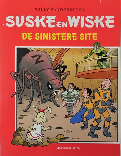 Suske en Wiske - Educatieve uitgaven  - De sinistere site - Child Focus, Softcover (Standaard Uitgeverij)
