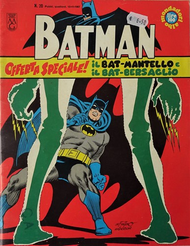 Batman - Italiaans 20 - L'Uomo trasparante, Softcover (MG - caranzia morale)