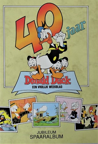 Donald Duck - Diversen  - Jubileum spaaralbum - 40 jaar, Softcover (De Geïllustreerde Pers)