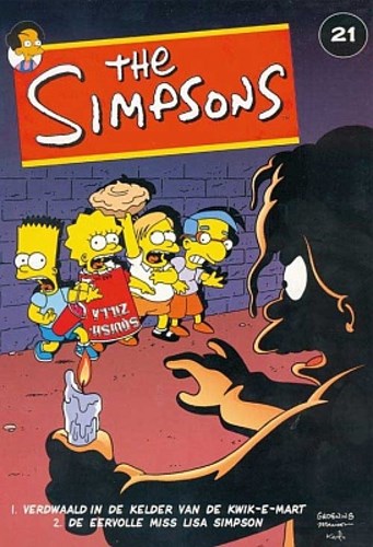 Simpsons, the 21 - Verdwaald in de kelder van de Kwik-E-Mart , Softcover (De Stripuitgeverij (Het Volk))