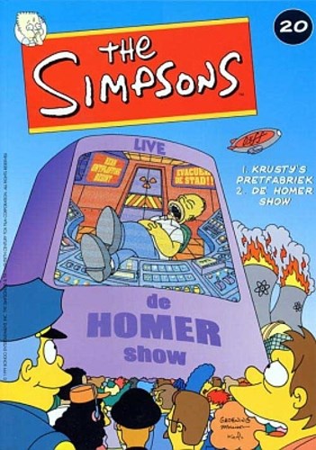 Simpsons, the 20 - Krusty's pretfabriek + De Homershow, Softcover (De Stripuitgeverij (Het Volk))