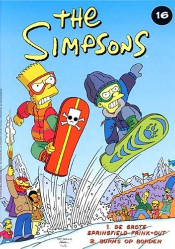 Simpsons, The 16 - De grote Springfield frink-out + Bruns op borden, Softcover (De Stripuitgeverij (Het Volk))