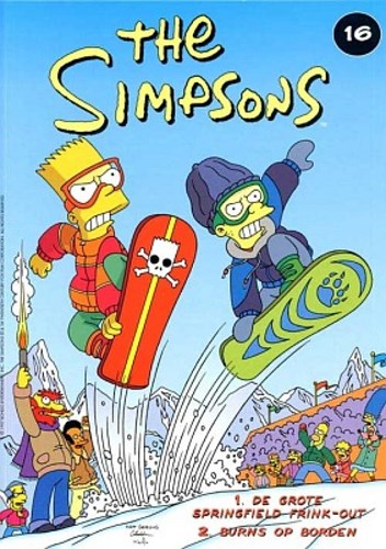 Simpsons, the 16 - De grote Springfield frink-out + Bruns op borden, Softcover (De Stripuitgeverij (Het Volk))