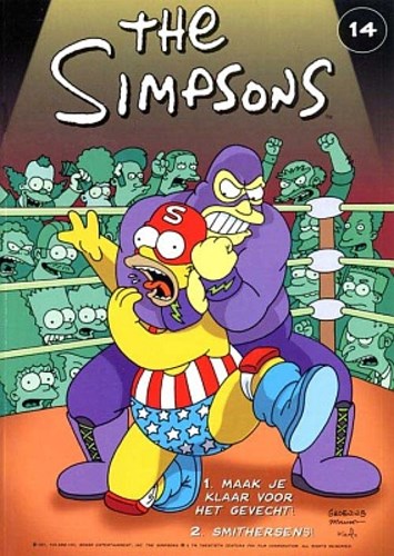 Simpsons, the 14 - Maak je klaar voor het gevecht! + Smithersens!, Softcover (De Stripuitgeverij (Het Volk))
