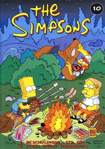 Simpsons, the 10 - Beschuldigde, sta op ! + Klein groot warenhuis, Softcover (De Stripuitgeverij (Het Volk))