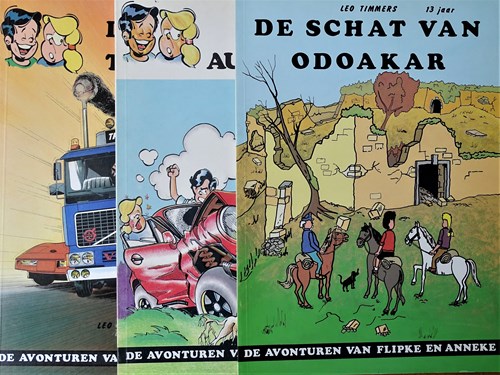 Flipke en Anneke  - Avonturen van Flipke en Anneke, deel 2-4, Softcover (Antiqua)