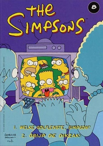 Simpsons, the 8 - Welke golflengte, Simpson? + Grijp de dikzak!, Softcover (De Stripuitgeverij (Het Volk))