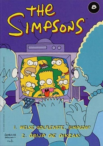 Simpsons, the 8 - Welke golflengte, Simpson grijp de dikzak !, Softcover (De Stripuitgeverij (Het Volk))