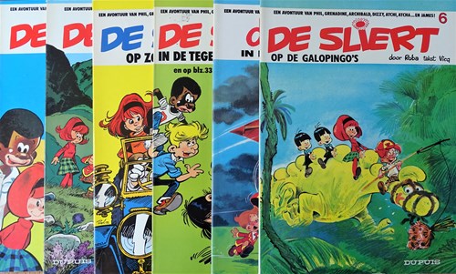 Sliert, de  - Complete serie van 6 delen, Softcover (Dupuis)