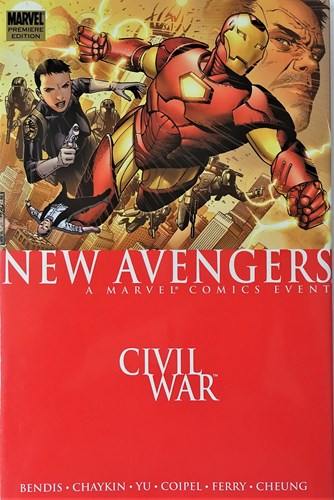New Avengers, the (2004-2010) 5 - Civil War, Hc+Stofomslag (Marvel)