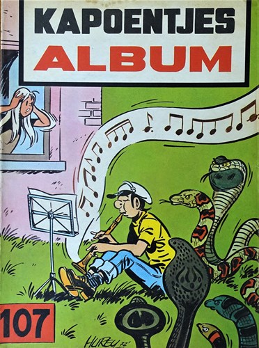 Kapoentjes Album 107 - Bundeling 1972, Softcover (Het Volk)