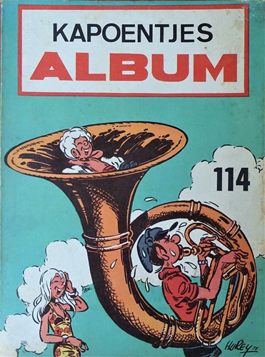 Kapoentjes Album 114 - Bundeling 1975, Softcover (Het Volk)