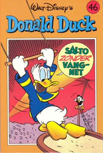 Donald Duck - Pocket 2e reeks 46 - Salto zonder vangnet, Softcover, Eerste druk (1989) (De Geïllustreerde Pers)