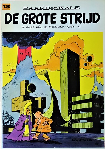 Baard en Kale - Verhalen 13 - De grote strijd, Softcover, Eerste druk (1968) (Dupuis)