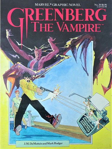 Marvel Graphic Novel  - Greenberg the Vampire, Softcover (Marvel)