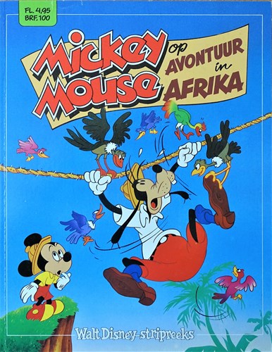 Walt Disney - Stripreeks 5 - Mickey mouse op avontuur in Afrika, Softcover (Oberon)