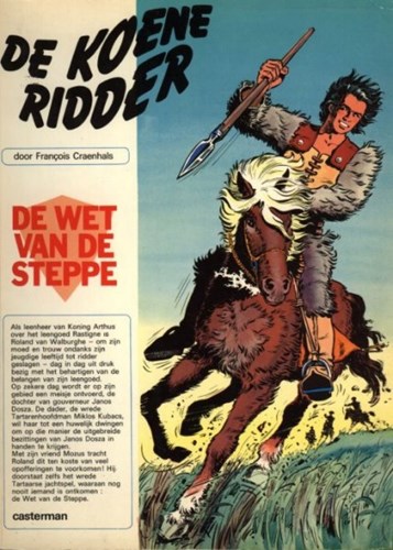 Koene Ridder 3 - De wet van de steppe, Softcover (Casterman)