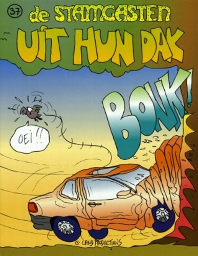 Stamgasten 37 - Uit hun dak, Softcover, Eerste druk (1998) (Land Productions)
