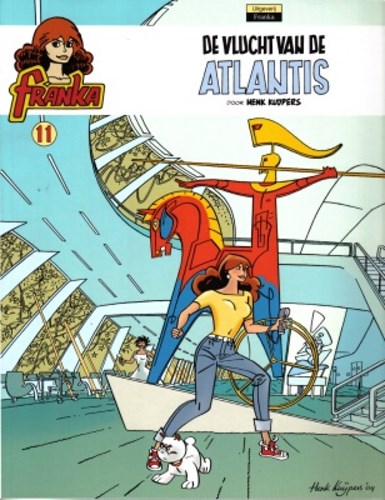 Franka 11 - De vlucht van de Atlantis, Hardcover, Franka - Hardcover (Uitgeverij Franka)