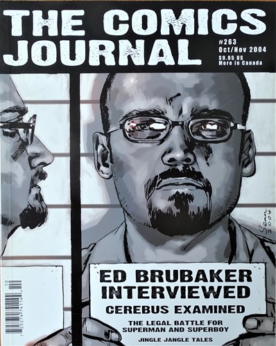 Comics Journal, the 263 - Ed Brubaker interview, Softcover (Fantagraphics books)