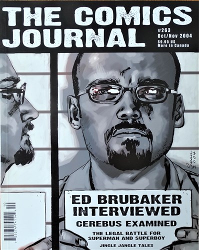 Comics Journal, the 263 - Ed Brubaker interview, Softcover (Fantagraphics Books)