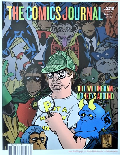 Comics Journal, the 278 - Bill Willingham monkeys around, Softcover (Fantagraphics books)