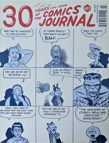 Comics Journal, the 277 - Jubileum nummer, Softcover (Fantagraphics books)