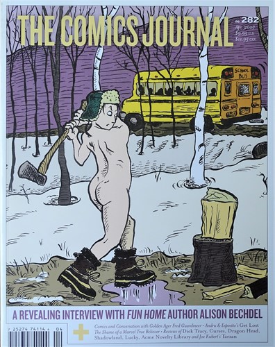 Comics Journal, the 282 - Alison Bechdel, Softcover (Fantagraphics books)