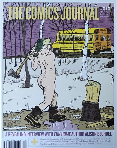 Comics Journal, the 282 - Alison Bechdel, Softcover (Fantagraphics Books)