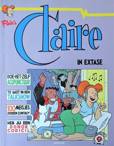 Claire 9 - In extase, SC+org.tek., Eerste druk (1996) (Divo)