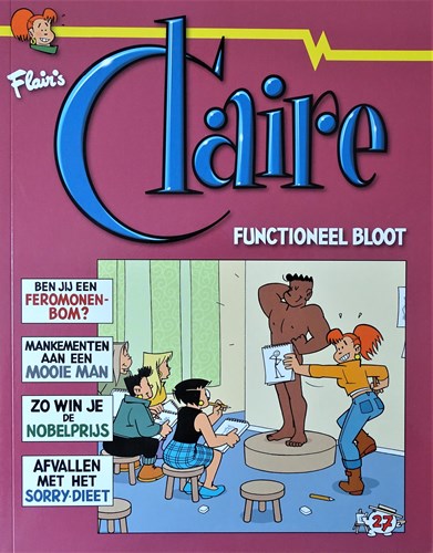 Claire 27 - Functioneel bloot, SC+org.tek., Eerste druk (2016) (Divo)
